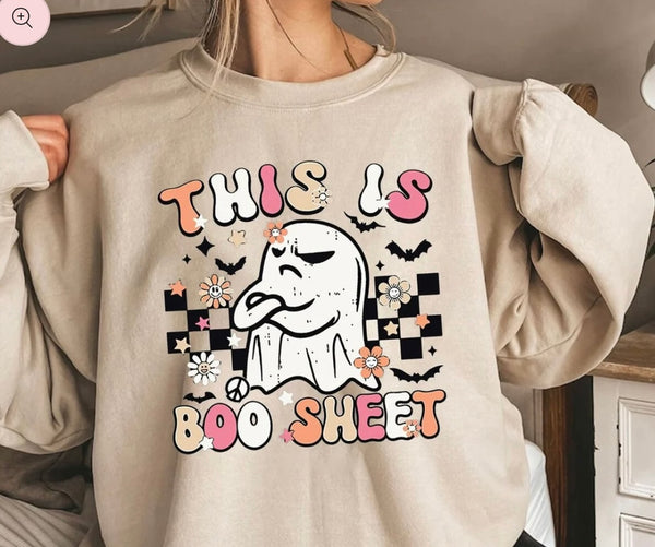 This is Boo Sheet Sweatshirt PVD58